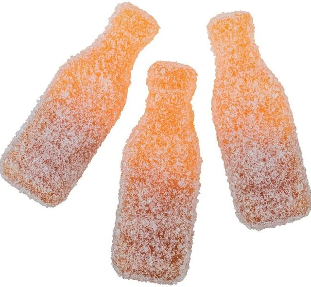 Orange Cola Bottles (Black Orange) 7.06lbs (3.2kg)