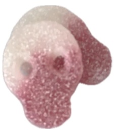 [47350096240134] Sour Berry Skulls (Sura Dansk Skalle) 4.4lbs (2kg)